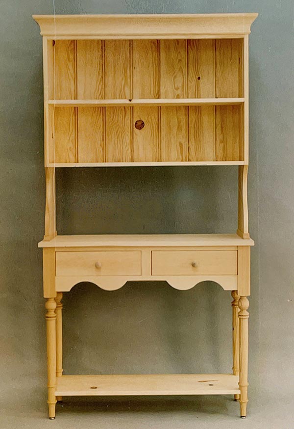 Custom Pine Hutch Hutch